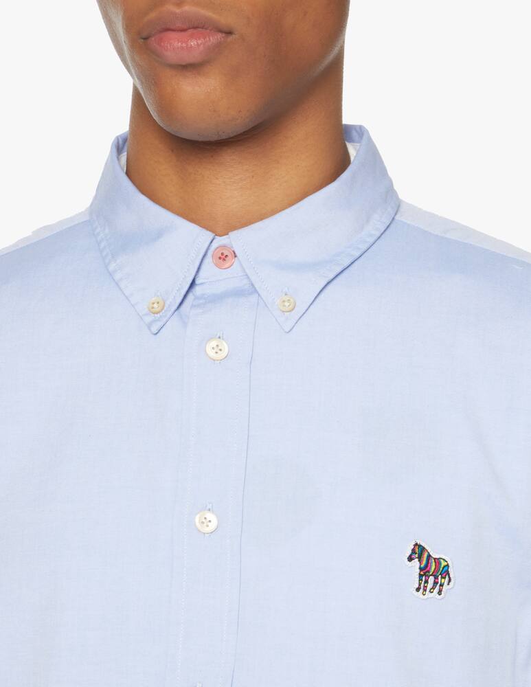 rinascente PS Paul Smith Zebra oxford shirt - light blue