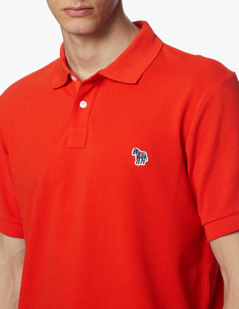 rinascente PS Paul Smith Regular fit zebra polo shirt