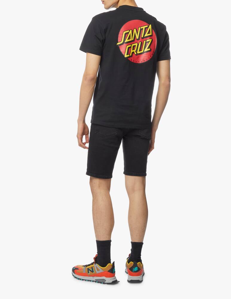 rinascente Santa Cruz Maglietta girocollo classic dot - nero