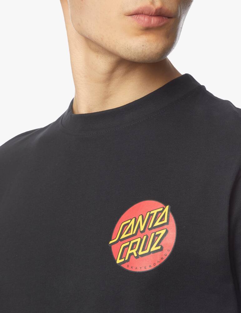 rinascente Santa Cruz Maglietta girocollo classic dot - nero