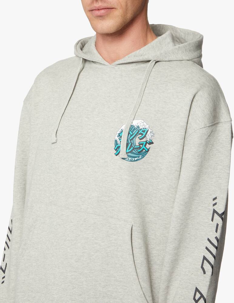 rinascente Santa Cruz Felpa con cappuccio wave dot