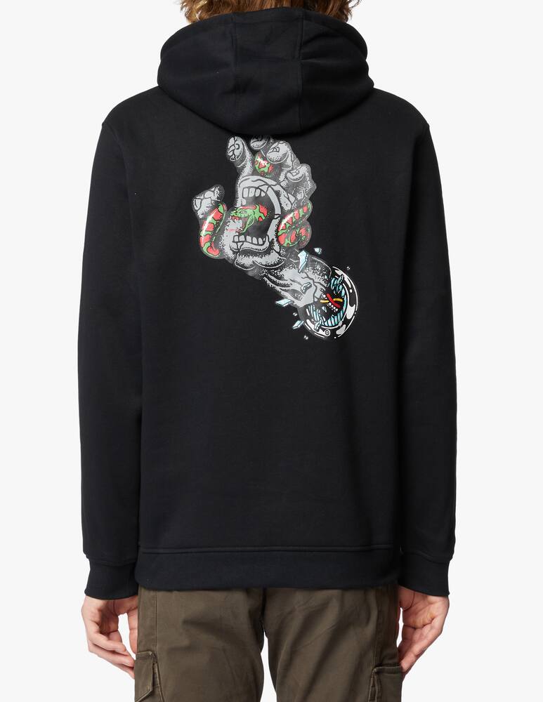 rinascente Santa Cruz Felpa con cappuccio snakes hand