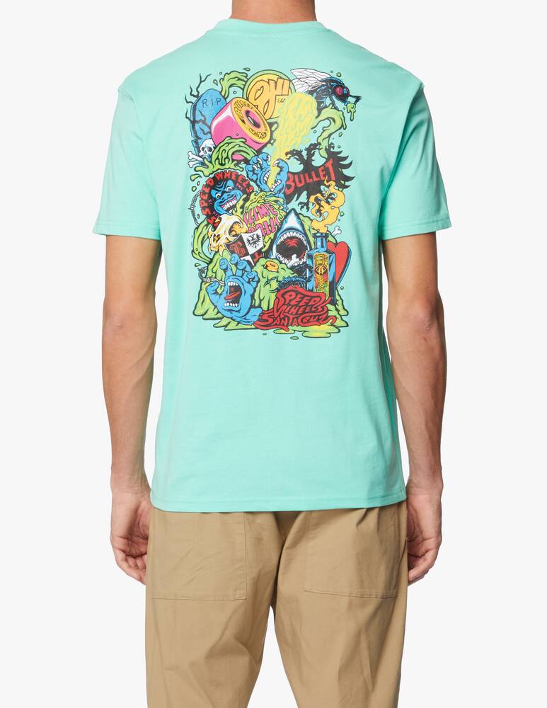 rinascente Santa Cruz Logo mash t-shirt