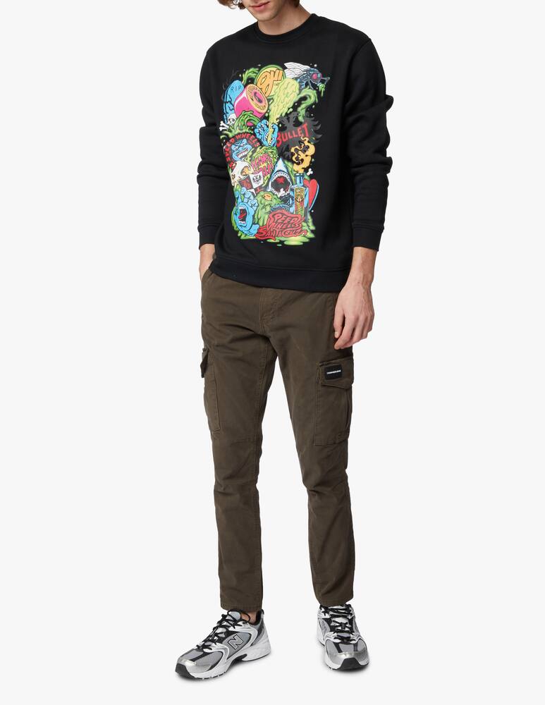 rinascente Santa Cruz Felpa girocollo logo mash