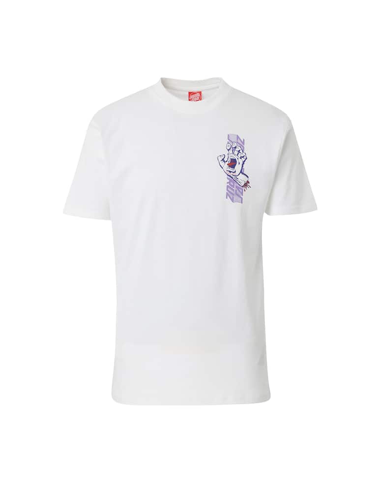 rinascente Santa Cruz T-shirt split white - white