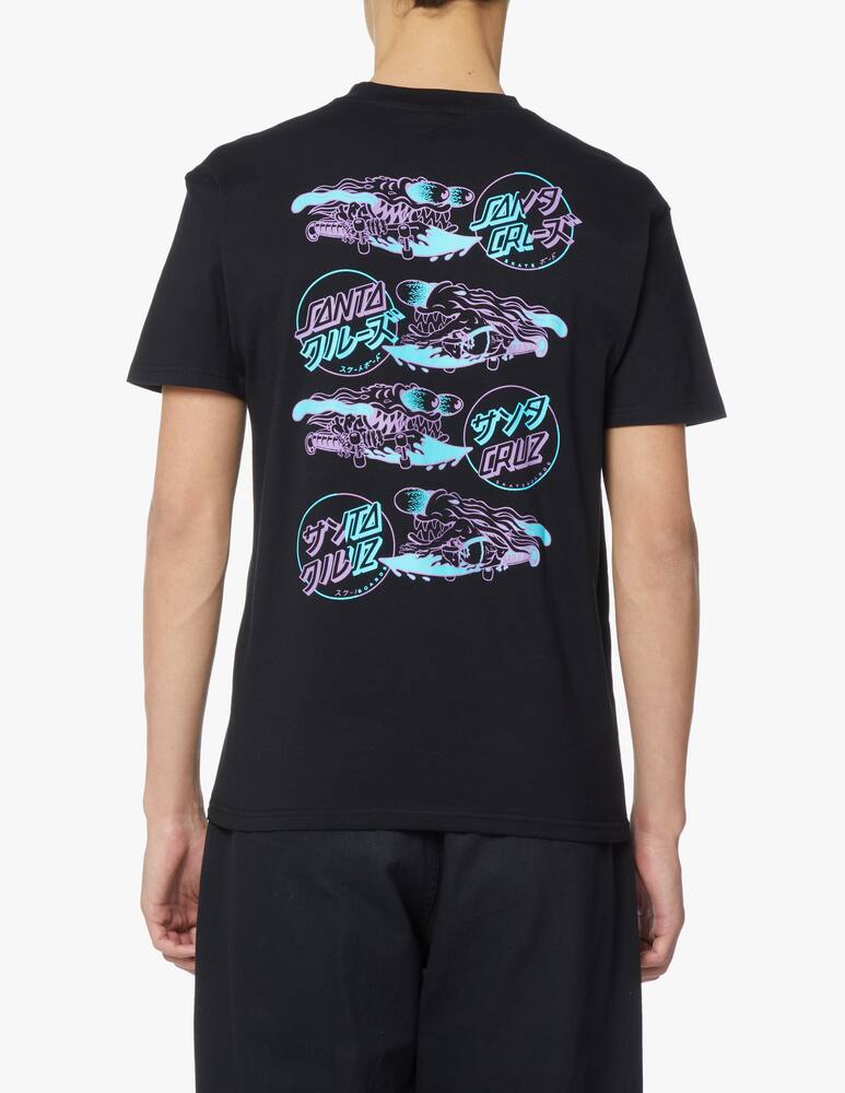 rinascente Santa Cruz T-shirt shlasher flip - black