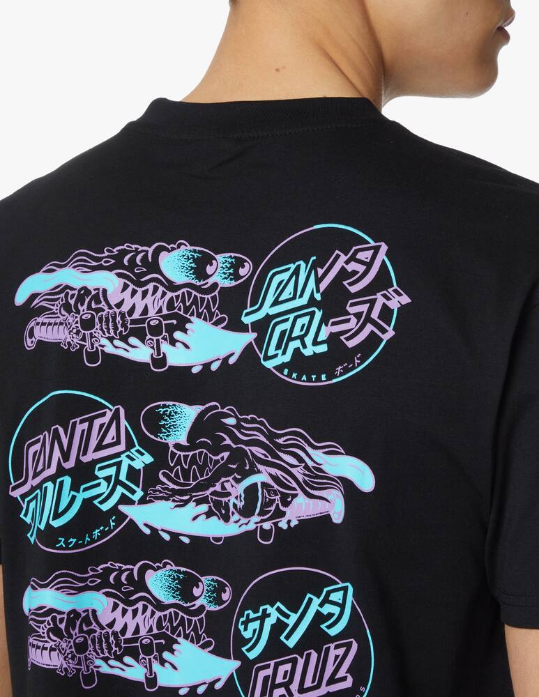 rinascente Santa Cruz T-shirt shlasher flip - black