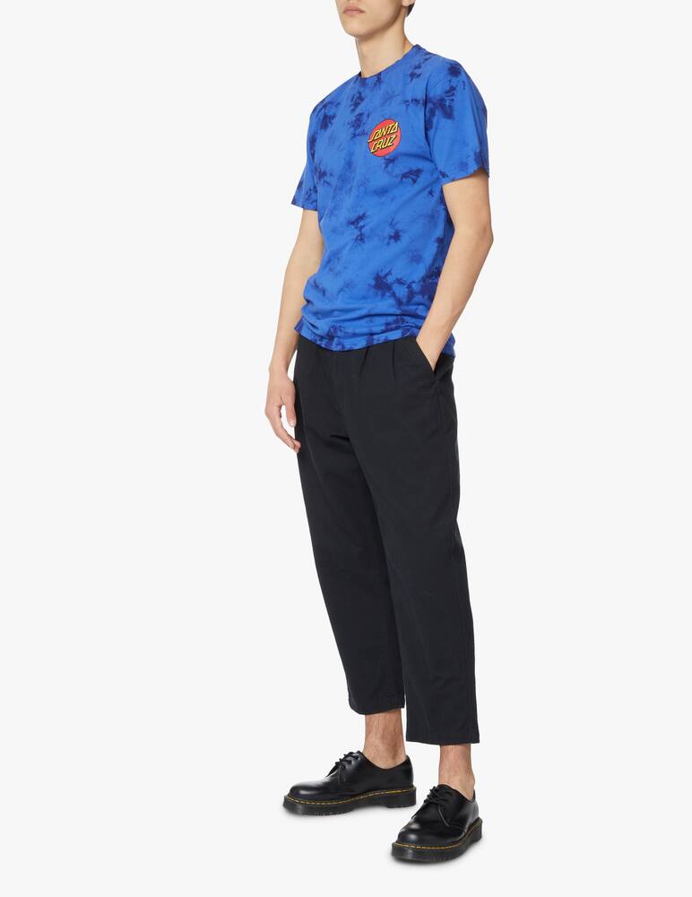 rinascente Santa Cruz T-shirt classic logo tye die - blue