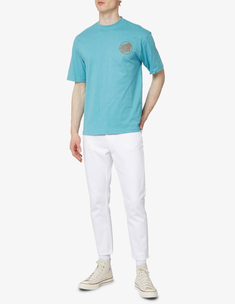 rinascente Santa Cruz Maglietta girocollo tiki dot org - azzurro