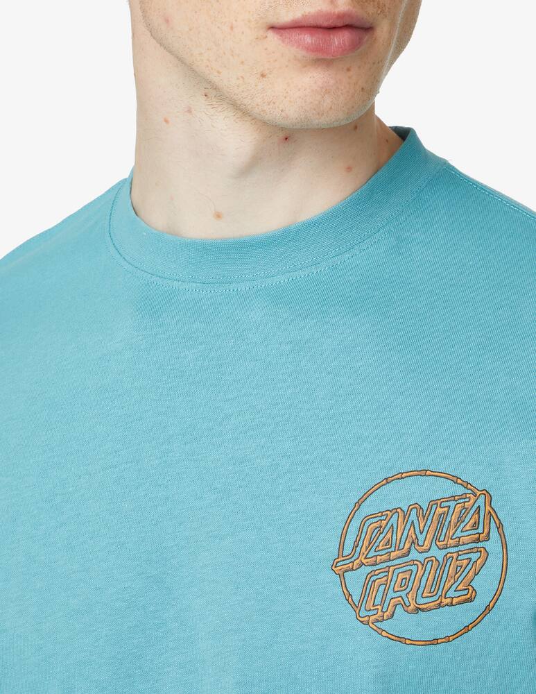 rinascente Santa Cruz Maglietta girocollo tiki dot org - azzurro