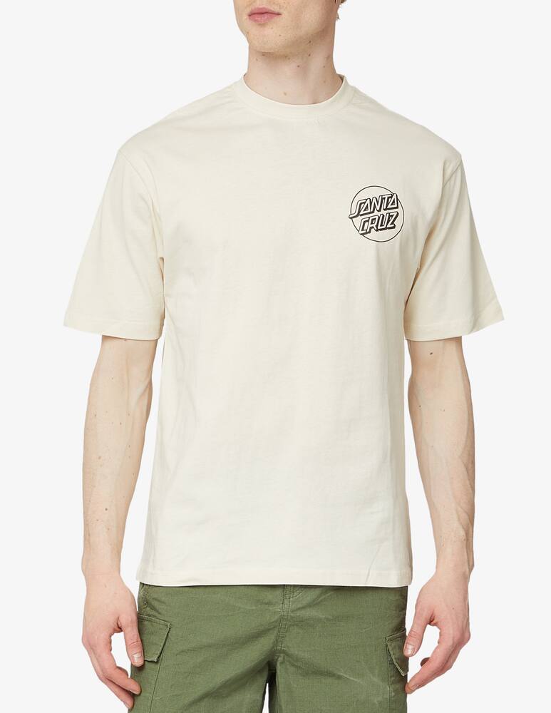 rinascente Santa Cruz Maglietta girocollo tiki hand org - bianco