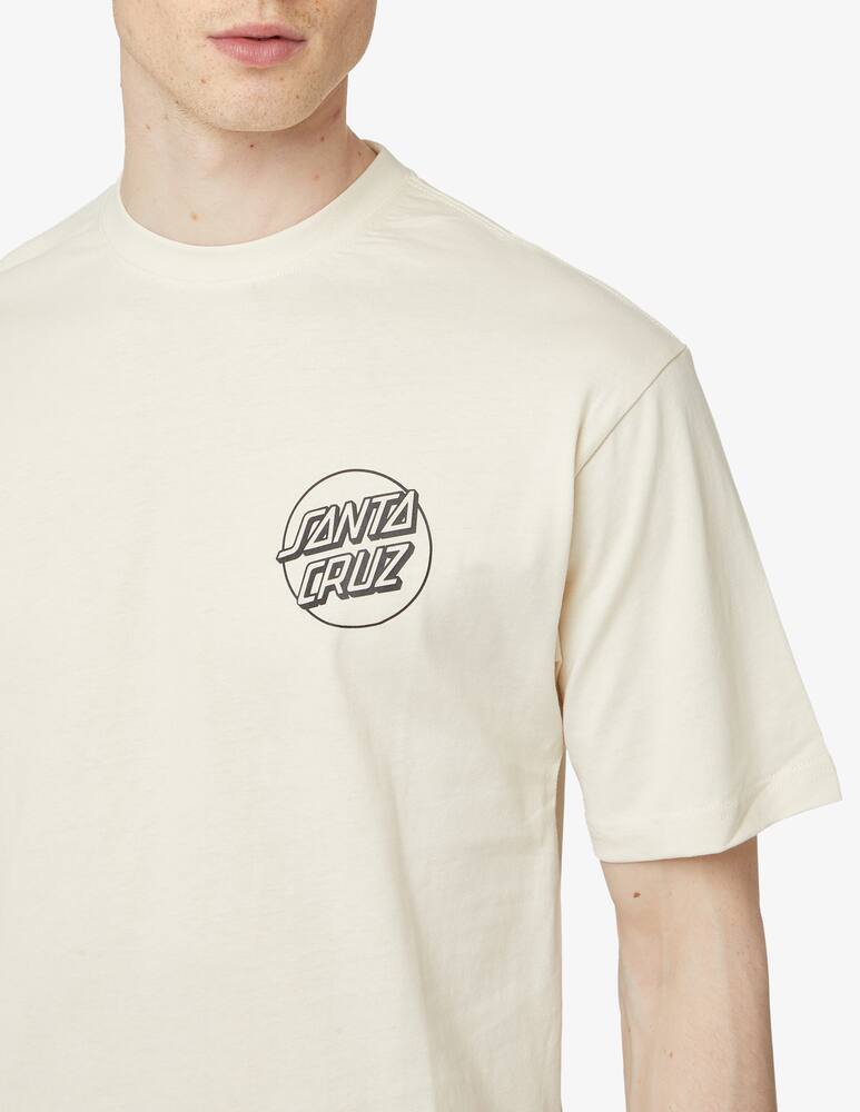 rinascente Santa Cruz Maglietta girocollo tiki hand org - bianco