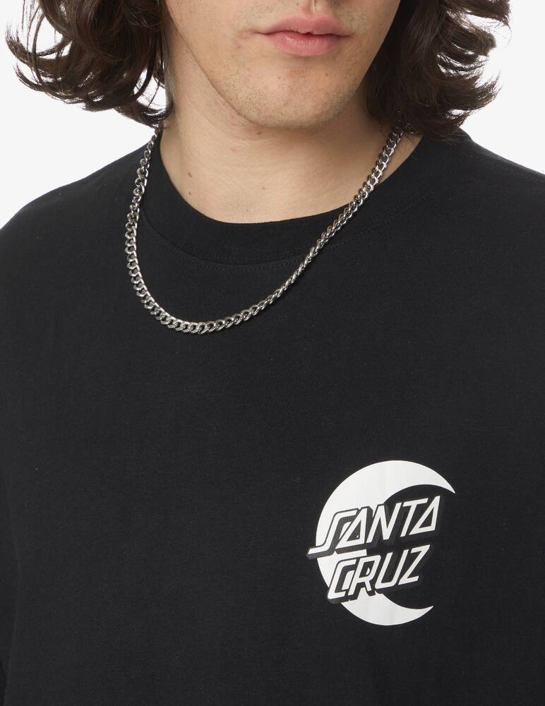 rinascente Santa Cruz Maglietta girocollo cabana moon dot - nero