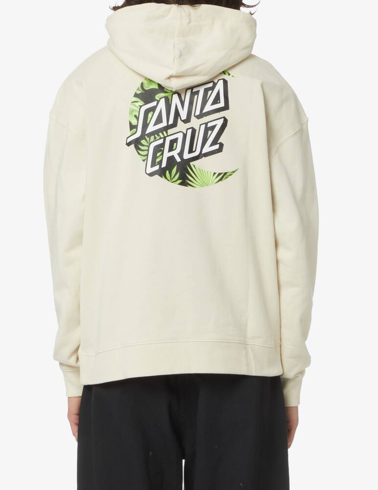 rinascente Santa Cruz Hoodie cabana moon dot - white