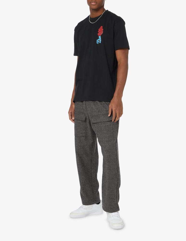 rinascente Santa Cruz Speed wheels scream t-shirt - Black