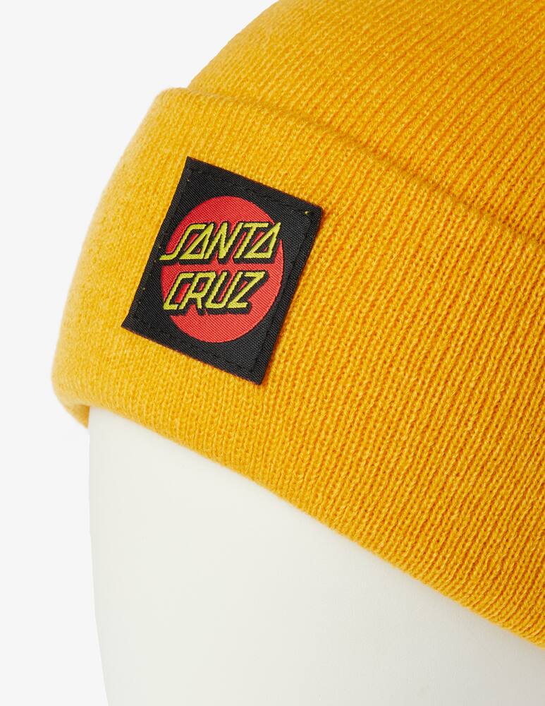 rinascente Santa Cruz Classic label beanie - Yellow