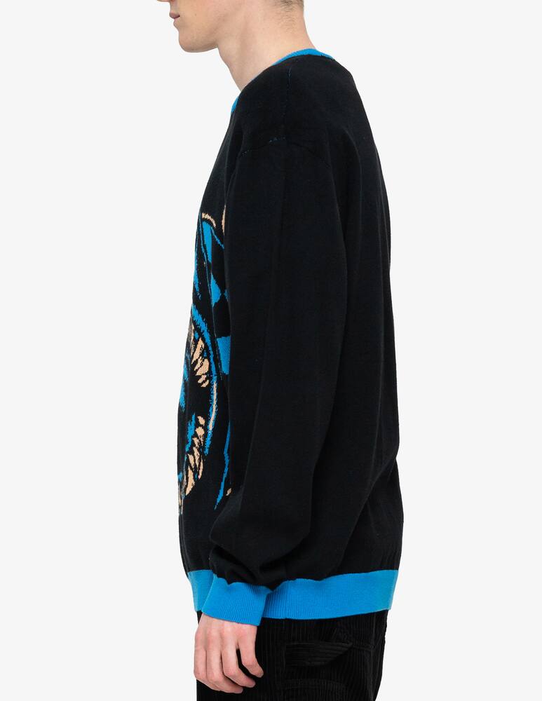 rinascente Santa Cruz Felpa girocollo shark trip  - Nero