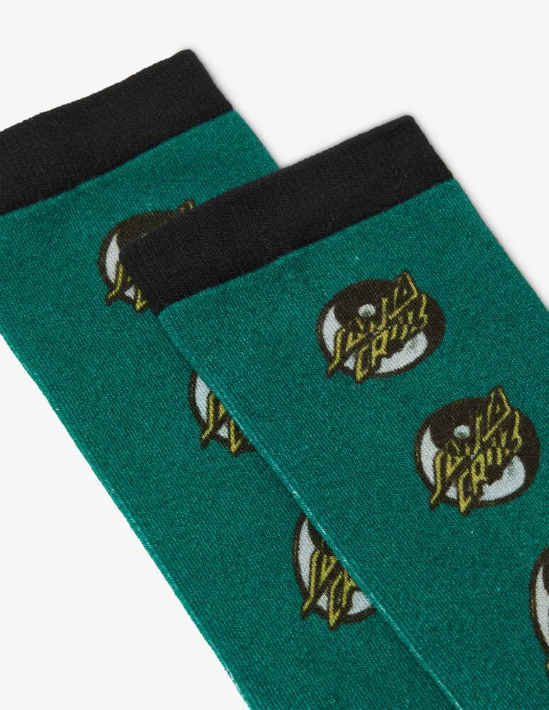 rinascente Santa Cruz Shark trip socks 2 pack - Green