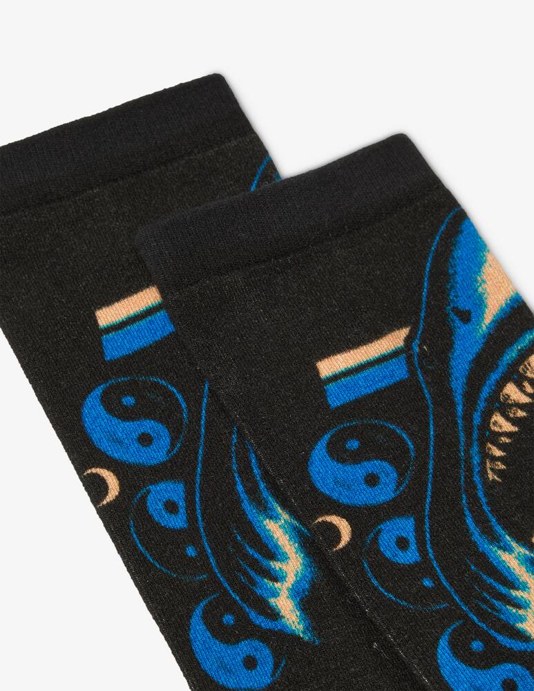 rinascente Santa Cruz Shark trip socks 2 pack - Green