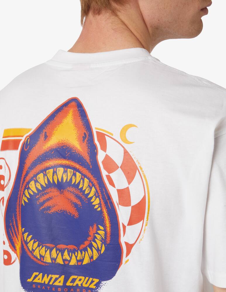 rinascente Santa Cruz Shark trip t-shirt - White