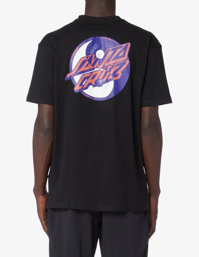 rinascente Santa Cruz Maglietta yin yang dot  - Nero