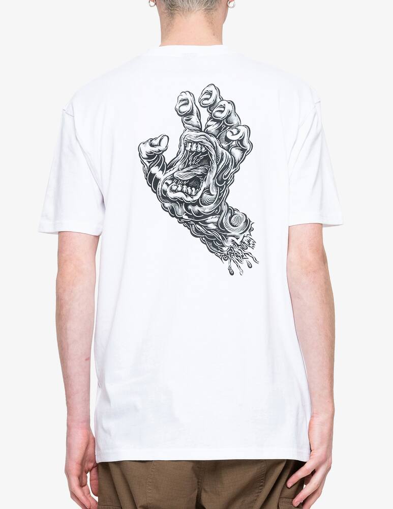 rinascente Santa Cruz Maglietta alive hand  - Bianco