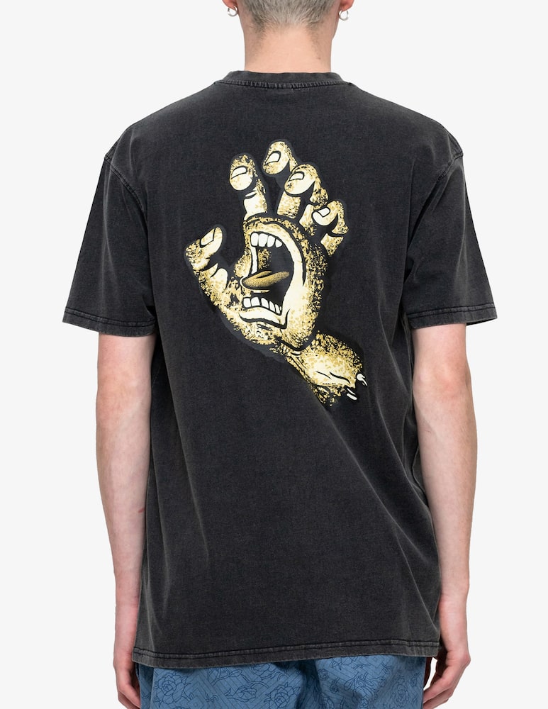 rinascente Santa Cruz Maglietta street creep hand  - Nero