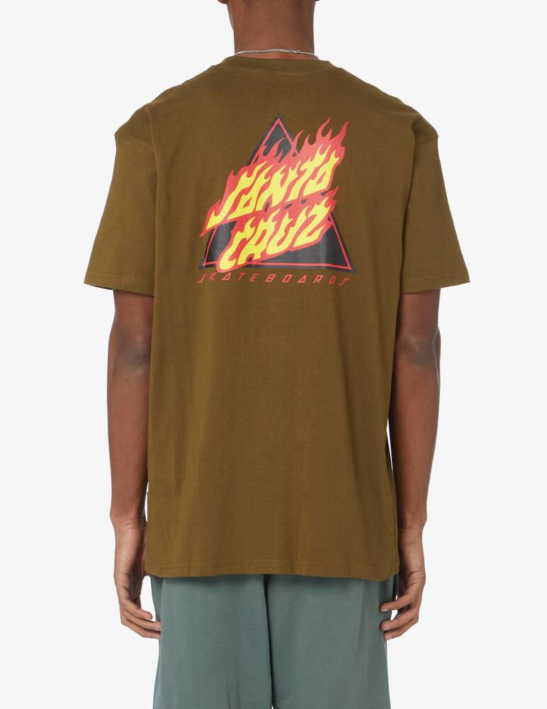 rinascente Santa Cruz Flamed not a dot t-shirt - Green