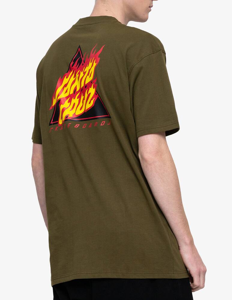 rinascente Santa Cruz Flamed not a dot t-shirt - Green