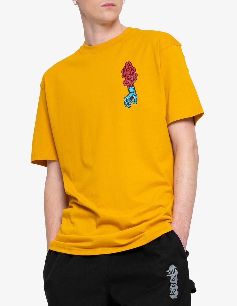 rinascente Santa Cruz Speed wheels scream t-shirt - Orange