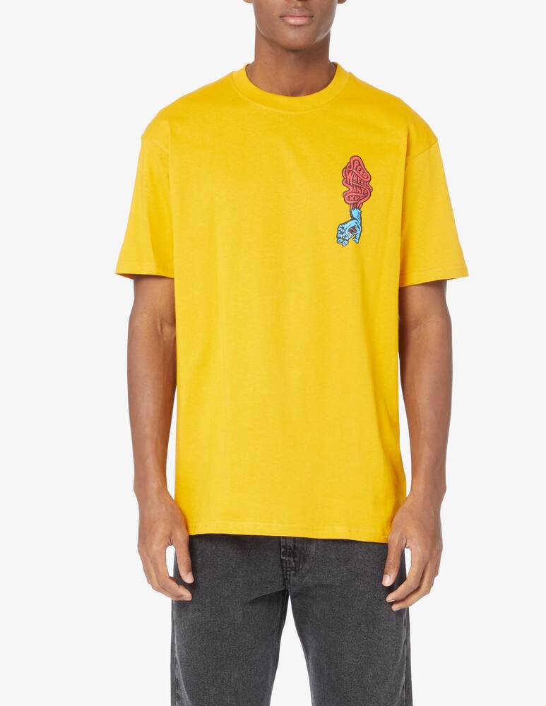 rinascente Santa Cruz Speed wheels scream t-shirt - Orange