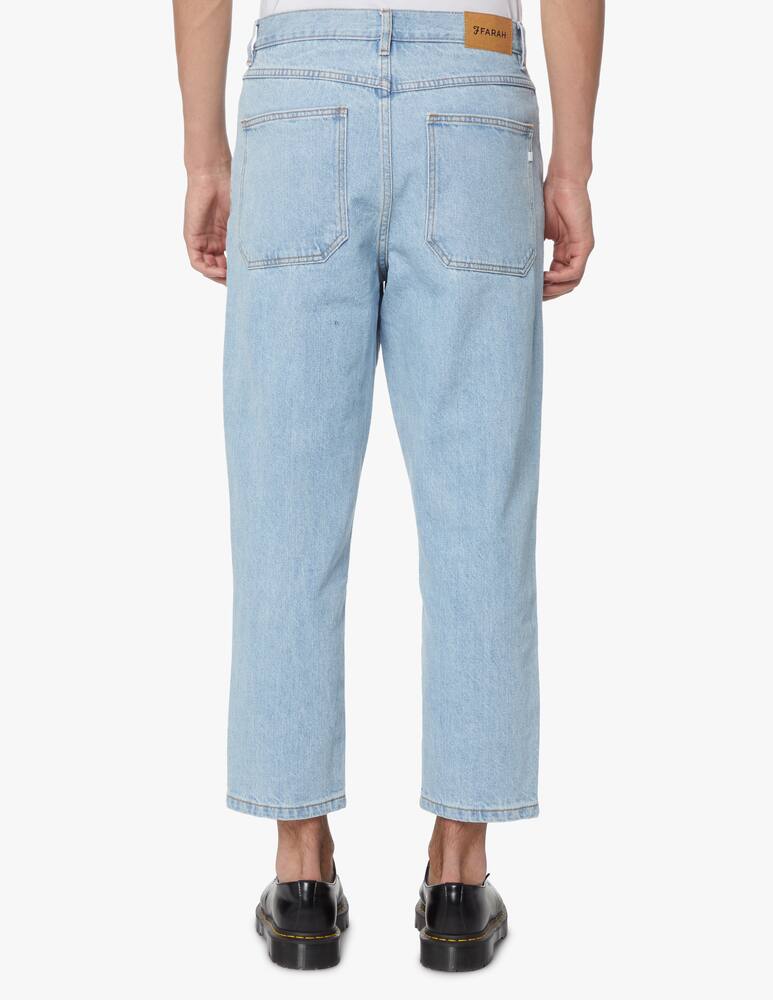 rinascente Farah Jeans d cropped relaxed fit - azzurro