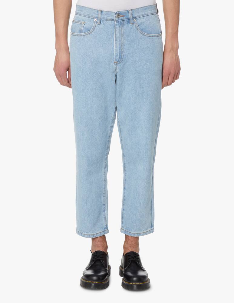 rinascente Farah Jeans d cropped relaxed fit - azzurro