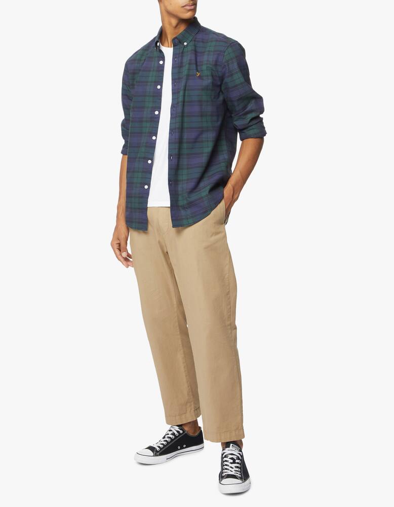 rinascente Farah Check shirt - Green