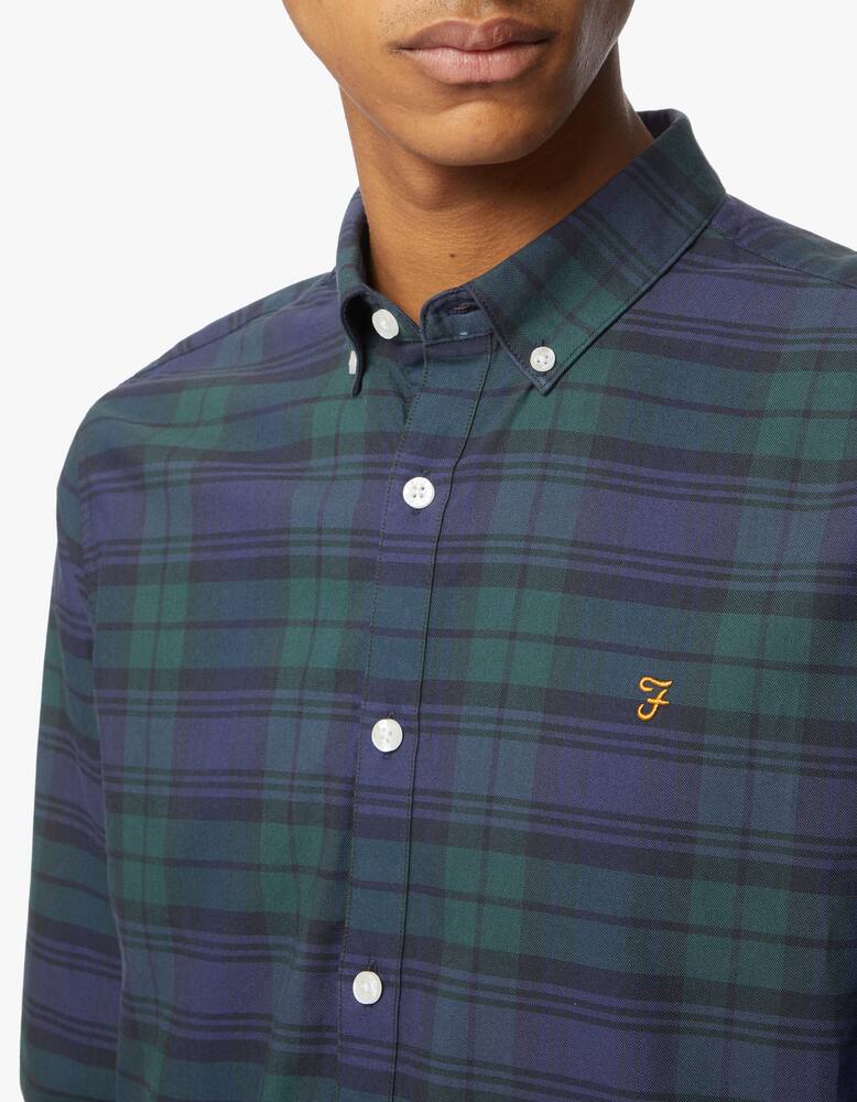 rinascente Farah Check shirt - Green