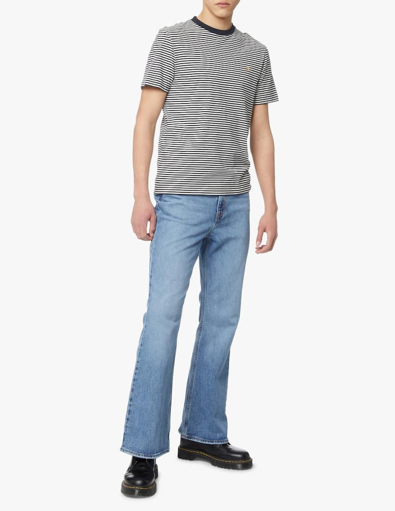 rinascente Farah Maglietta girocollo manica corta - blu