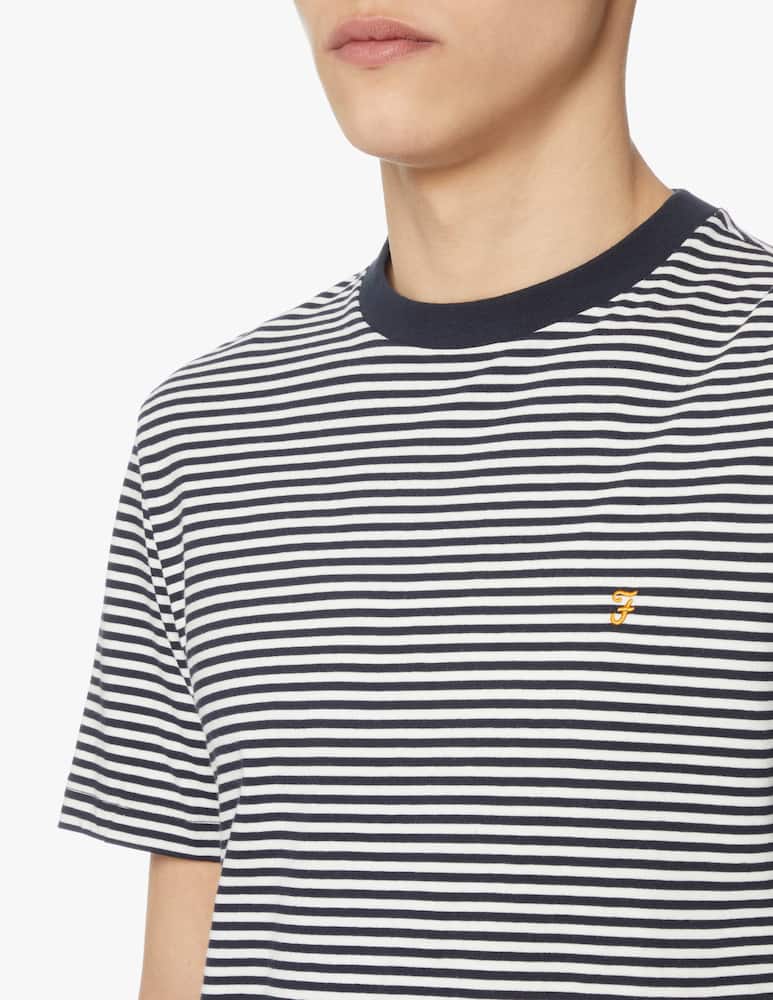 rinascente Farah Maglietta girocollo manica corta - blu