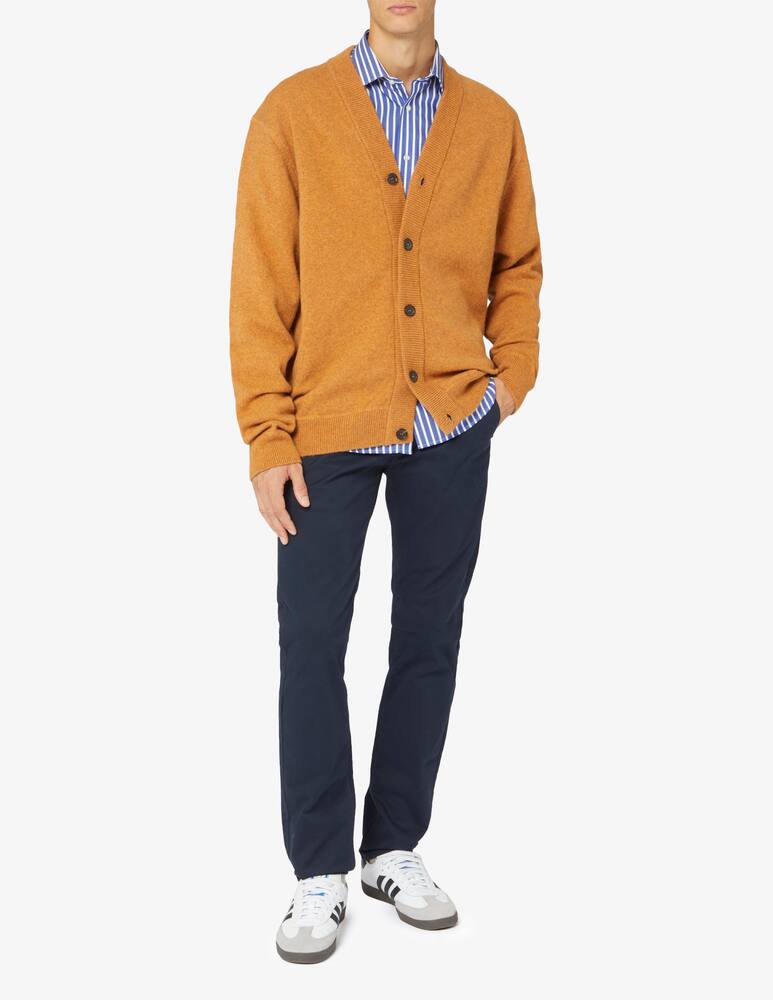 rinascente Farah Cotton twill chino pant - Blue