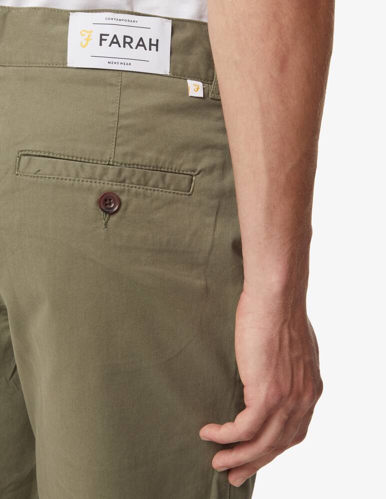 rinascente Farah Pantaloni corti chino basic - verde