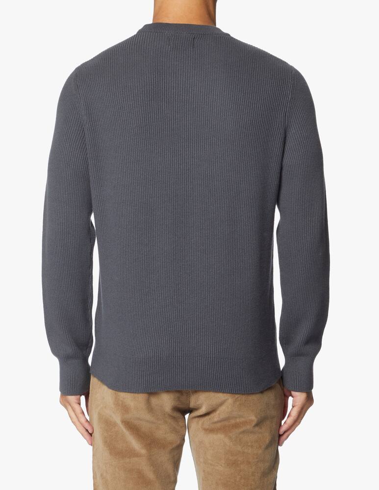 rinascente Farah Maglione girocollo in cotone lana horace a coste