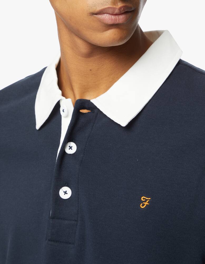 rinascente Farah Bartow long sleeve rugby polo shirt