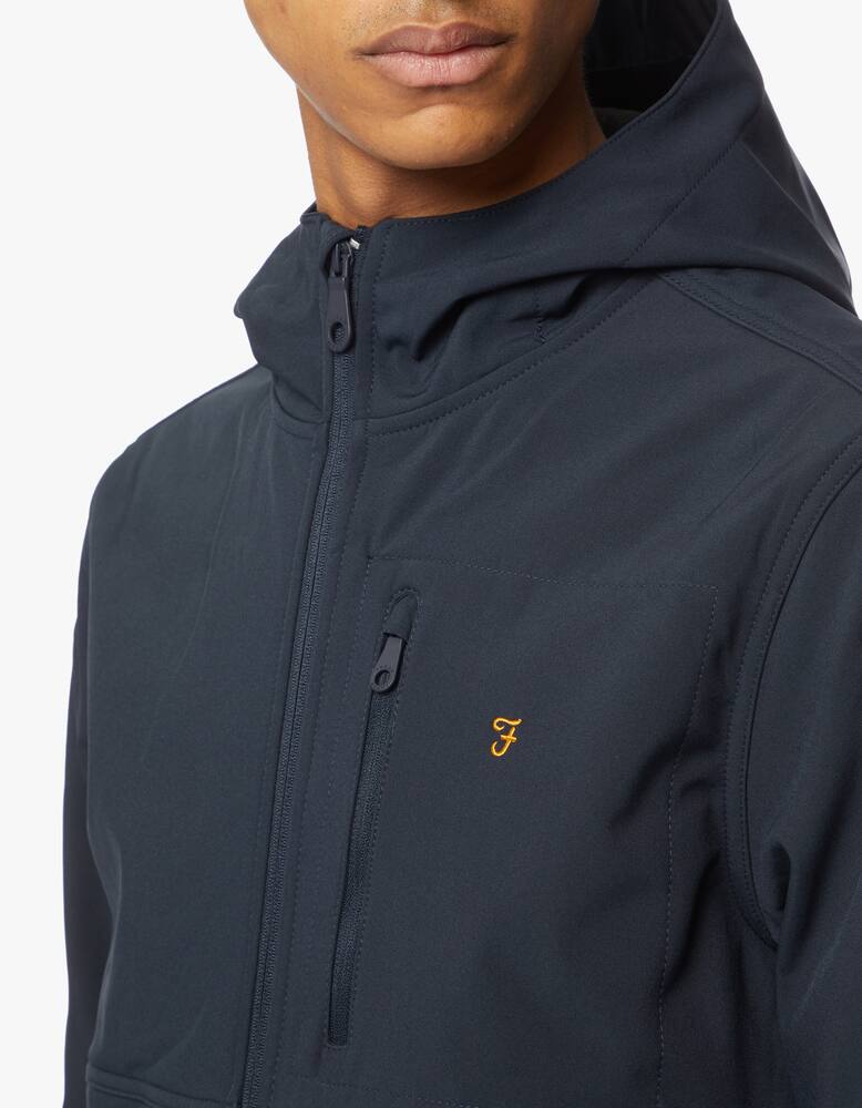 rinascente Farah Ruud softshell hooded jacket
