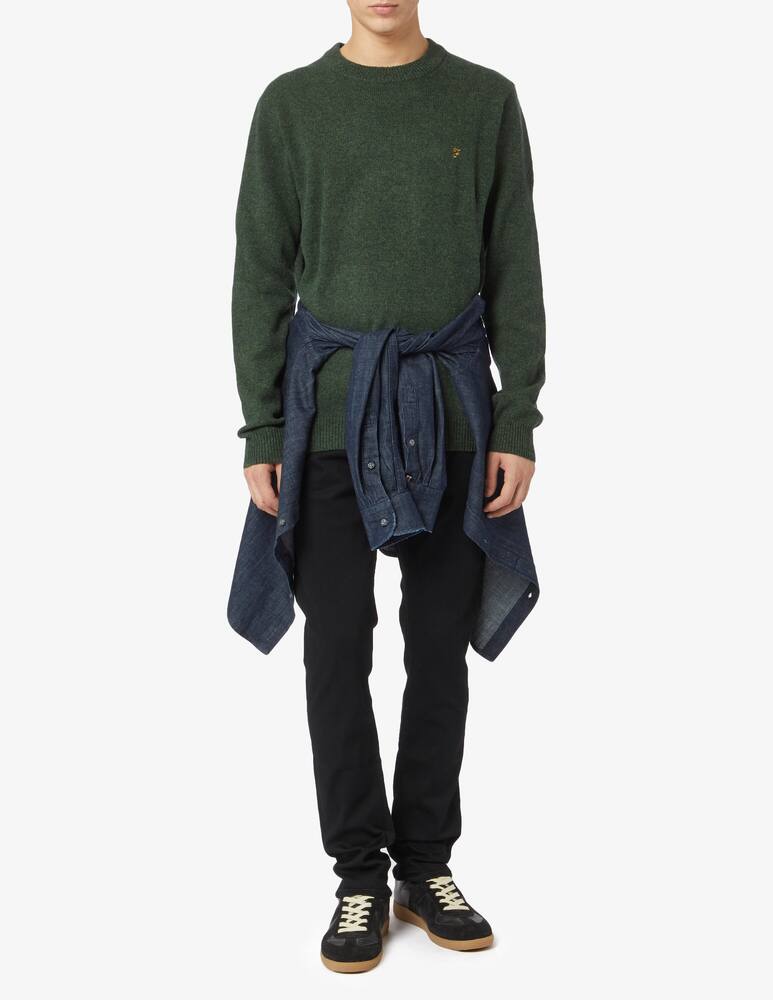 rinascente Farah Birchall lambswool crewneck jumper