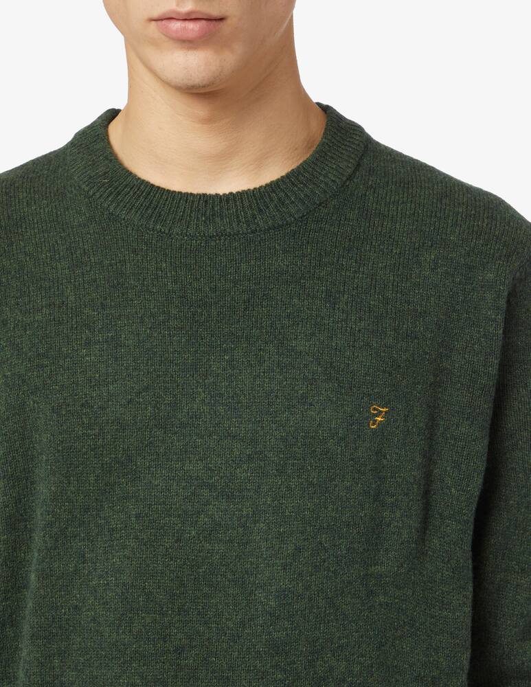 rinascente Farah Birchall lambswool crewneck jumper