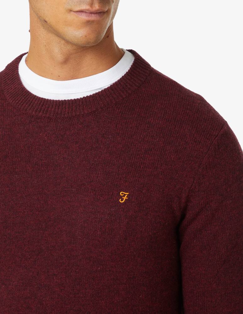 rinascente Farah  labswool birchall sweater - Red