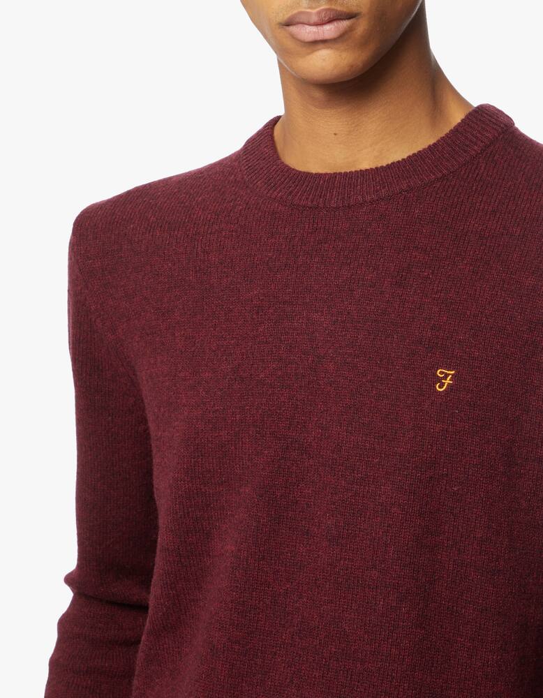 rinascente Farah  labswool birchall sweater - Red