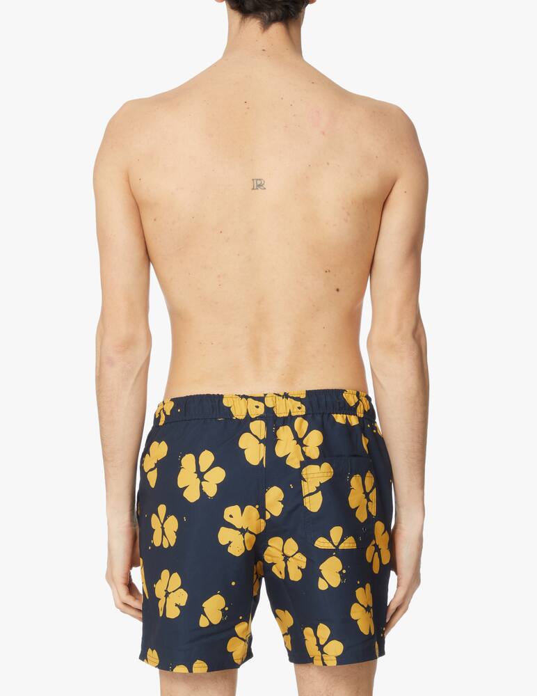 rinascente Farah Flower swimshort - blue