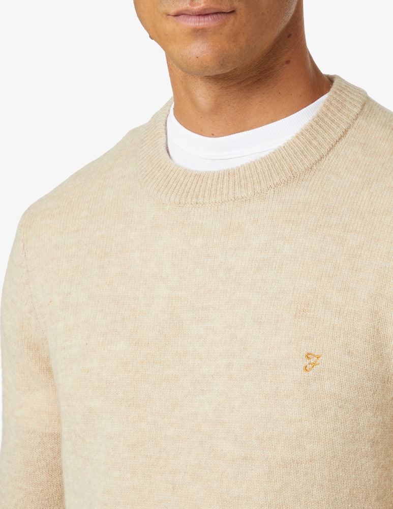 rinascente Farah Labswool birchall sweater - Beige