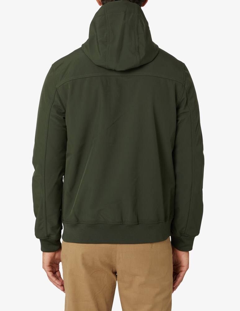 rinascente Farah Rudd softshell hooded jacket - Green