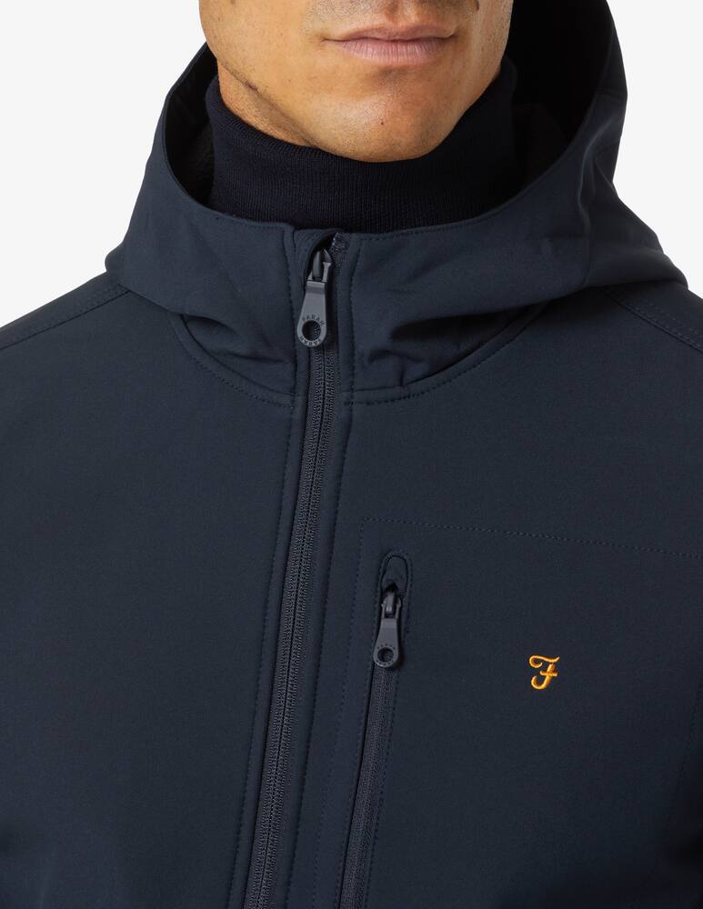 rinascente Farah Giacca con cappuccio rudd softshell - Blu